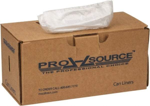 PRO-SOURCE - 0.31 mil Thick, Household/Office Trash Bags - 24" Wide x 33" High, Clear - Americas Industrial Supply