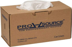 PRO-SOURCE - 0.63 mil Thick, Household/Office Trash Bags - 40" Wide x 48" High, Clear - Americas Industrial Supply