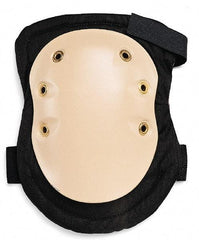 Ergodyne - Size Universal, Buckle Straps, Hard Protective Cap, Knee Pad - Foam Padding, Tan, Elastic Straps, Nylon Cover - Americas Industrial Supply