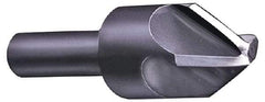 Hertel - 3" Head Diam, 3/4" Shank Diam, 4 Flute 82° High Speed Steel Countersink - 5" OAL, Straight Shank - Americas Industrial Supply