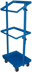 Vestil - 300 Lb Capacity, 19-1/4" Wide x 18-1/4" Long x 60" High Multi-Level Cart - 3 Shelf, Steel, Swivel Casters - Americas Industrial Supply