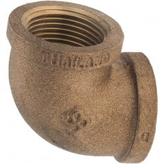 Merit Brass - Class 125, 3/4" Internal Pipe, Brass 90° Street Elbow - FBSPT x FBSPT - Americas Industrial Supply