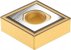 Sumitomo - CNMG431 EEX Grade AC630M Carbide Turning Insert - Al2O3 Finish, 80° Diamond, 1/2" Inscr Circle, 3/16" Thick, 1/64" Corner Radius - Americas Industrial Supply