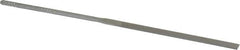 Nicholson - 5-1/2" Needle Precision Swiss Pattern Equalling File - Round Handle - Americas Industrial Supply