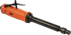 Dotco - 1/4" Collet, Straight Handle, Air Straight Die Grinder - 28,000 RPM, Rear Exhaust, 16 CFM, 0.3 hp, 90 psi, 1/4" Inlet - Americas Industrial Supply