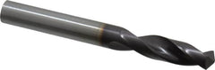 Guhring - 23/64" 130° Parabolic Flute Powdered Metal Screw Machine Drill Bit - FIREX Finish, Right Hand Cut, 1.575" Flute Length, 3.307" OAL, Cone Relief Point, Straight Shank - Americas Industrial Supply