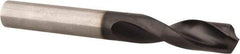 Guhring - 27/64" 130° Parabolic Flute Powdered Metal Screw Machine Drill Bit - FIREX Finish, Right Hand Cut, 43mm Flute Length, 89mm OAL, Cone Relief Point, Straight Shank - Americas Industrial Supply