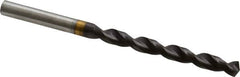 Guhring - 17/64" 130° Powdered Metal Jobber Drill - FIREX Finish, Right Hand Cut, Parabolic Flute, Straight Shank, 101mm OAL, Cone Relief Point - Americas Industrial Supply