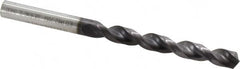 Guhring - 21/64" 130° Powdered Metal Jobber Drill - FIREX Finish, Right Hand Cut, Parabolic Flute, Straight Shank, 4-19/32" OAL, Cone Relief Point - Americas Industrial Supply