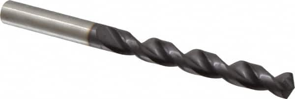 Guhring - 13/32" 130° Powdered Metal Jobber Drill - FIREX Finish, Right Hand Cut, Parabolic Flute, Straight Shank, 5-1/4" OAL, Standard Point - Americas Industrial Supply