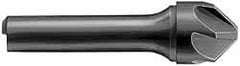 Made in USA - 1" Head Diam, 1/2" Shank Diam, 6 Flute 120° Solid Carbide Countersink - Americas Industrial Supply