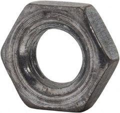 Value Collection - M5x0.80 Steel Right Hand Hex Jam Nut - 8mm Across Flats, 2.7mm High, Zinc-Plated Finish - Americas Industrial Supply