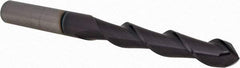 Accupro - 9/16" Diam, 3" LOC, 2 Flute Solid Carbide Ball End Mill - AlTiN Finish, Single End, 6" OAL, 9/16" Shank Diam, Spiral Flute - Americas Industrial Supply