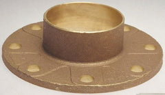 NIBCO - 5" Pipe, 10" OD, Cast Copper Companion Pipe Flange - 125 psi, C End Connection, 8-1/2" Across Bolt Hole Centers - Americas Industrial Supply