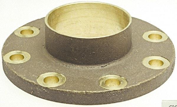 NIBCO - 1" Pipe, 4-1/4" OD, Cast Copper Companion Pipe Flange - 150 psi, C End Connection, 3-1/8" Across Bolt Hole Centers - Americas Industrial Supply