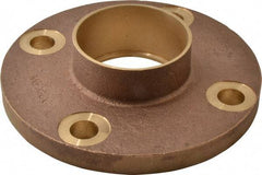 NIBCO - 3" Pipe, 7-1/2" OD, Cast Copper Companion Pipe Flange - 150 psi, C End Connection, 6" Across Bolt Hole Centers - Americas Industrial Supply