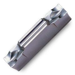 Cut-Off Inserts; Insert Style: TDJ; Insert Size Code: 6; Insert Material: Solid Carbide; Manufacturer Grade: K10; Insert Holding Method: Clamp; Lead Angle Direction: Neutral; Insert Hand: Neutral; Lead Angle: 0.000; Relief Angle: 7.000; Multi-use Tool: Ye