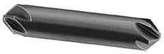 Hertel - 5/8" Head Diam, 5/8" Shank Diam, 6 Flute 120° High Speed Steel Countersink - 3-1/2" OAL, Straight Shank - Americas Industrial Supply