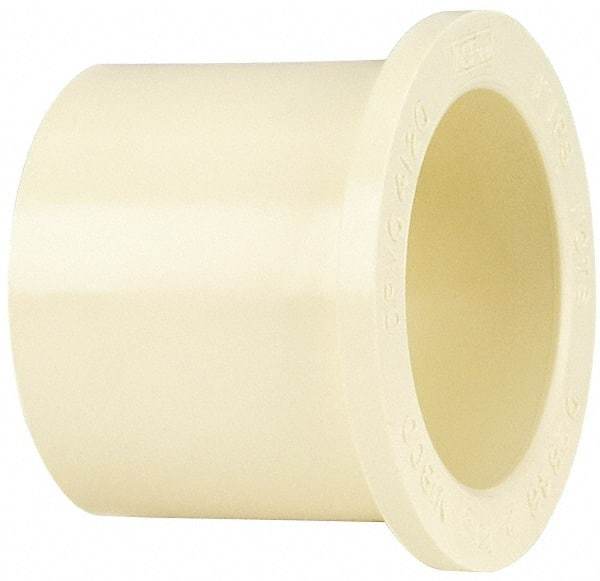 NIBCO - 2 x 2" CPVC Plastic Pipe Transition Bushing - Slip IPS x Slip CTS End Connections - Americas Industrial Supply