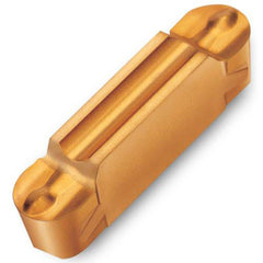 Grooving Insert: TDITT TT7220, Solid Carbide TiCN Finish, Neutral, 0.236″ Cutting Width, Series TDIT-E (Full Radius)