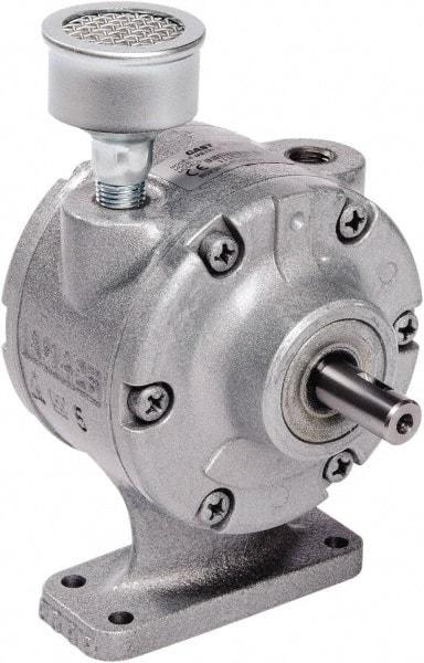 Gast - 1.7 hp Reversible Foot Air Actuated Motor - 0:00 Gear Ratio, 3,000 Max RPM, 1.12" Shaft Length, 1/2" Shaft Diam - Americas Industrial Supply