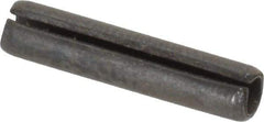 Value Collection - 5/32" Diam x 3/4" Long Slotted Spring Pin - Grade 1070-1090 Alloy Steel, Black Oxide Finish - Americas Industrial Supply