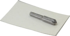 Made in USA - 1/4" Head Diam, 3/16" Shank Diam, 6 Flute 90° High Speed Steel Countersink - Americas Industrial Supply