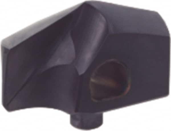 Guhring - Series 4115, 61/64" Diam Grade K/P 140° Replaceable Drill Tip - Carbide, nano-A Finish, 240 Seat Size - Americas Industrial Supply