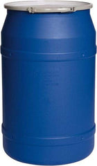 Eagle - 55 Gallon Blue Cylindrical Polyethylene Open Head Drum - 36-3/8" High x 23" Diam - Americas Industrial Supply