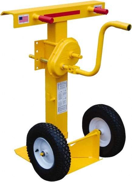 Vestil - 100,000 Lbs. Static Capacity Trailer Stabilizing Jack - 100,000 Lbs. Static Capacity Trailer Stabilizing Jack - Americas Industrial Supply