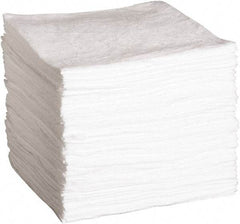 PRO-SAFE - 24 Gal Capacity per Package, Oil Only Pad - 17" Long x 15" Wide, White, Polypropylene - Americas Industrial Supply