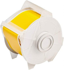 Brady - 2-1/4" Wide x 1,200" Long, Yellow Vinyl Tape - For Globalmark Industrial Labeling System - Americas Industrial Supply