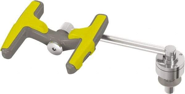 Bradley - Deck Mount, Eye & Face Wash Station - 1/2" Inlet, 30 psi Flow, 0.4 GPM Flow Rate - Americas Industrial Supply