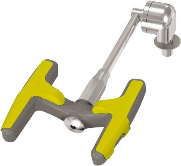 Bradley - Deck Mount, Eye & Face Wash Station - 1/2" Inlet, 30 psi Flow, 0.4 GPM Flow Rate - Americas Industrial Supply