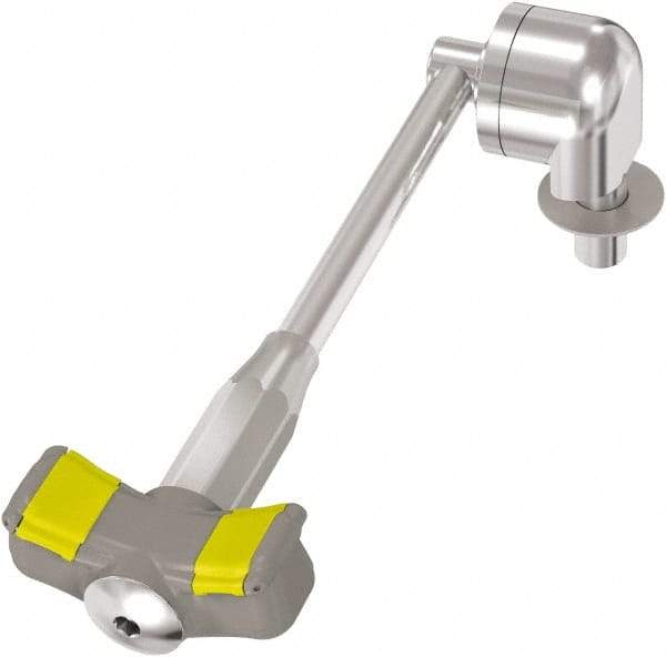 Bradley - Deck Mount, Eyewash Station - 1/2" Inlet, 30 psi Flow, 0.4 GPM Flow Rate - Americas Industrial Supply