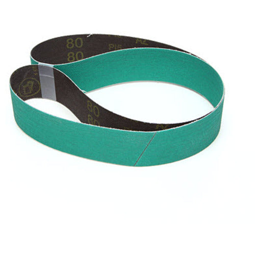 3M Cloth Belt 577F 80 YF-weight 2 in × 48 in Film-lok Single-flex 25 per inner - Americas Industrial Supply