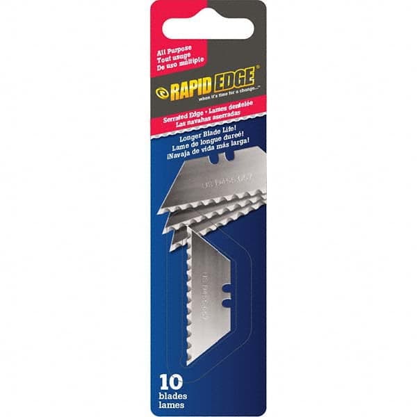 Rapid Edge - Knife Blades Type: Utility Knife Blade Material: Carbon Steel - Americas Industrial Supply