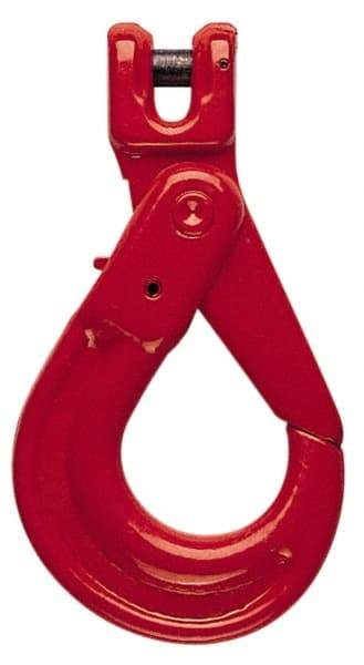 Pewag - 1/2 Inch Chain Diameter, Grade 80 Clevis Hook - 12,000 Lbs. Load Capacity, 19/32 Inch Inside Diameter, 19/32 Inch Pin Diameter, 2-23/64 Inch Hook Throat, 2-1/32 Inch Hook Width - Americas Industrial Supply