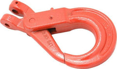 Pewag - 3/8 Inch Chain Diameter, Grade 80 Clevis Hook - 7,100 Lbs. Load Capacity, 15/32 Inch Inside Diameter, 15/32 Inch Pin Diameter, 1-31/32 Inch Hook Throat, 1-49/64 Inch Hook Width - Americas Industrial Supply