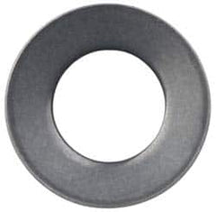 Made in USA - 0.165" ID, Grade 17-7 PH Stainless Steel, Belleville Disc Spring - 0.315" OD, 0.024" High, 0.016" Thick - Americas Industrial Supply