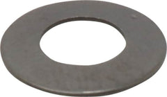 Made in USA - 0.244" ID, Grade 17-7 PH Stainless Steel, Belleville Disc Spring - 0.492" OD, 0.034" High, 0.02" Thick - Americas Industrial Supply
