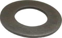 Made in USA - 0.323" ID, Grade 17-7 PH Stainless Steel, Belleville Disc Spring - 0.63" OD, 0.049" High, 0.035" Thick - Americas Industrial Supply