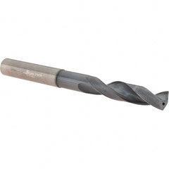 Walter-Titex - 3/8" 150° Spiral Flute Solid Carbide Screw Machine Drill Bit - Americas Industrial Supply