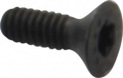 Camcar - #5-40 UNC Torx Plus Drive, 82° Flat Screw - Alloy Steel, Black Oxide Finish, Fully Threaded, 3/8" OAL - Americas Industrial Supply