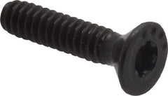 Camcar - #6-32 UNC Torx Plus Drive, 82° Flat Screw - Alloy Steel, Black Oxide Finish, Fully Threaded, 5/8" OAL - Americas Industrial Supply