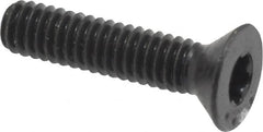 Camcar - #8-32 UNC Torx Plus Drive, 82° Flat Screw - Alloy Steel, Black Oxide Finish, Fully Threaded, 3/4" OAL - Americas Industrial Supply