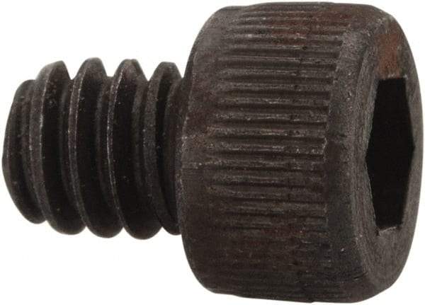 Value Collection - #3-48 UNC Hex Socket Drive, Socket Cap Screw - Alloy Steel, Black Oxide Finish, Fully Threaded, 1/8" Length Under Head - Americas Industrial Supply