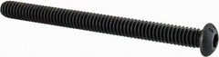 Value Collection - 1/4-20 UNC Hex Socket Drive, Button Screw - Alloy Steel, Black Oxide Finish, Fully Threaded, 3" Length Under Head - Americas Industrial Supply