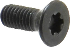 Camcar - #10-32 UNF Torx Plus Drive, 82° Flat Screw - Alloy Steel, Black Oxide Finish, Fully Threaded, 1/2" OAL - Americas Industrial Supply
