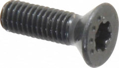 Camcar - #10-32 UNF Torx Plus Drive, 82° Flat Screw - Alloy Steel, Black Oxide Finish, Fully Threaded, 5/8" OAL - Americas Industrial Supply